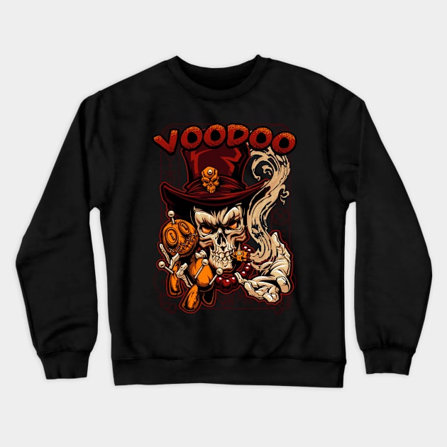 Voodoo Crewneck Sweatshirt by Chack Loon